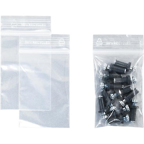 S&Z Druckverschlussbeutel, Polypropylen, 40 × 60 mm, 50 µm, 50% Regeneratanteil, ohne Druck, transparent, 1000 Stk.