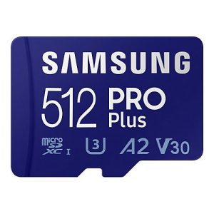 Samsung PRO Plus MB-MD512KB – Flash-Speicherkarte – 512 GB – microSDXC UHS-I Samsung PRO Plus MB-MD512KB – Flash-Speicherkarte – 512 GB – microSDXC UHS-I