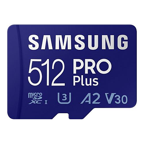 Samsung PRO Plus MB-MD512KB - Flash-Speicherkarte - 512 GB - microSDXC UHS-I