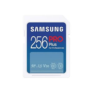 Samsung PRO Plus MB-SD256S – Flash-Speicherkarte – 256 GB – Video Class V30 / UHS-I U3 / Class10 – SDXC UHS-I – weiß Samsung PRO Plus MB-SD256S – Flash-Speicherkarte – 256 GB – Video Class V30 / UHS-I U3 / Class10 – SDXC UHS-I – weiß