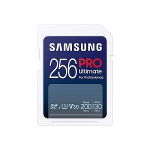 Samsung PRO Ultimate MB-SY256S – Flash-Speicherkarte – 256 GB – Video Class V30 / UHS-I U3 – SDXC UHS-I – weiß Samsung PRO Ultimate MB-SY256S – Flash-Speicherkarte – 256 GB – Video Class V30 / UHS-I U3 – SDXC UHS-I – weiß