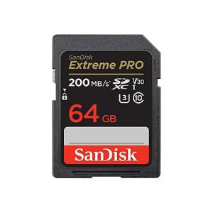 SanDisk Extreme Pro – Flash-Speicherkarte – 64 GB – Video Class V30 / UHS-I U3 / Class10 – SDXC UHS-I SanDisk Extreme Pro – Flash-Speicherkarte – 64 GB – Video Class V30 / UHS-I U3 / Class10 – SDXC UHS-I