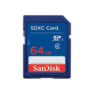 SanDisk – Flash-Speicherkarte – 64 GB – SDXC SanDisk – Flash-Speicherkarte – 64 GB – SDXC