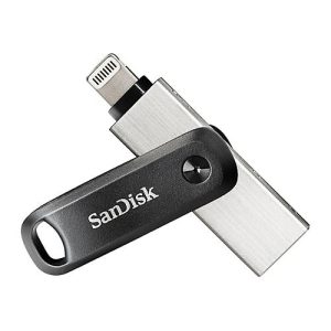SanDisk iXpand Go – USB-Flash-Laufwerk – 64 GB – USB 3.0 / Lightning – für Apple iPad/iPhone (Lightning) SanDisk iXpand Go – USB-Flash-Laufwerk – 64 GB – USB 3.0 / Lightning – für Apple iPad/iPhone (Lightning)