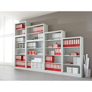 SCHÄFER Regal Archivo Color, 2400 x 800 mm, 6 OH, 2er-Aufsatzschrank SCHÄFER Regal Archivo Color, 2400 x 800 mm, 6 OH, 2er-Aufsatzschrank