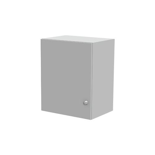 Schäfer Shop Genius Aufsatzschrank TETRIS WALL, 2 Ordnerhöhen, Türanschlag links, B 600 x T 440 x H 740 mm, lichtgrau