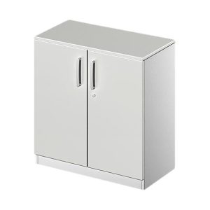 Schäfer Shop Genius Flügeltürenschrank TETRIS SOLID, 2 OH, B 800 mm, abschließbar, mit Abdeckplatte, lichtgrau Schäfer Shop Genius Flügeltürenschrank TETRIS SOLID, 2 OH, B 800 mm, abschließbar, mit Abdeckplatte, lichtgrau