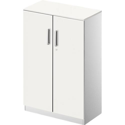 Schäfer Shop Genius Flügeltürenschrank TETRIS SOLID, 3 OH, B 800 mm, abschließbar, mit Abdeckplatte
