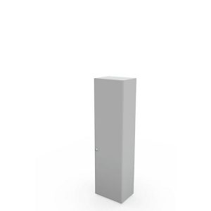 Schäfer Shop Genius Flügeltürenschrank TETRIS WALL, 6 Ordnerhöhen, Türanschlag rechts, B 600 x T 440 x H 2250 mm, lichtgrau Schäfer Shop Genius Flügeltürenschrank TETRIS WALL, 6 Ordnerhöhen, Türanschlag rechts, B 600 x T 440 x H 2250 mm, lichtgrau