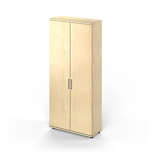 Schäfer Shop Genius Flügeltürenschrank TETRIS WOOD, 5 OH, Höhe inkl. Gleiter, B 1000 mm, Ahorn-Dekor