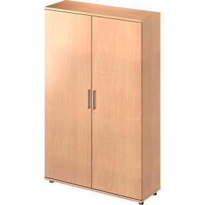Schäfer Shop Genius Flügeltürenschrank TETRIS WOOD, 5 OH, Höhe inkl. Gleiter, B 1200 mm, Buche-Dekor Schäfer Shop Genius Flügeltürenschrank TETRIS WOOD, 5 OH, Höhe inkl. Gleiter, B 1200 mm, Buche-Dekor