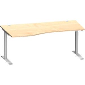 Schäfer Shop Genius Freiformschreibtisch MODENA FLEX, Ansatz links, Ahorn Schäfer Shop Genius Freiformschreibtisch MODENA FLEX, Ansatz links, Ahorn