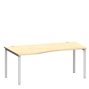 Schäfer Shop Genius Freiformschreibtisch MODENA FLEX, Ansatz links B 1800 mm, Ahorn Schäfer Shop Genius Freiformschreibtisch MODENA FLEX, Ansatz links B 1800 mm, Ahorn