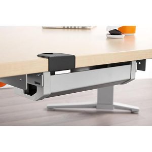 Schäfer Shop Genius Kabelkanal für Winkeltisch 90° PLANOVA ERGOSTYLE, weißalu Schäfer Shop Genius Kabelkanal für Winkeltisch 90° PLANOVA ERGOSTYLE, weißalu