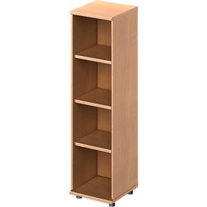 Schäfer Shop Genius Regal TETRIS WOOD, 4 OH, Höhe inkl. Gleiter, B 400 mm, Buche-Dekor Schäfer Shop Genius Regal TETRIS WOOD, 4 OH, Höhe inkl. Gleiter, B 400 mm, Buche-Dekor