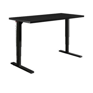 Schäfer Shop Genius Schreibtisch Elements, elektrisch höhenverstellbar, Rechteck, C-Fuß, B 1600 x T 800 x H 645-1300 mm, schwarz/weiß + Technikeinbau Schäfer Shop Genius Schreibtisch Elements, elektrisch höhenverstellbar, Rechteck, C-Fuß, B 1600 x T 800 x H 645-1300 mm, schwarz/weiß + Technikeinbau