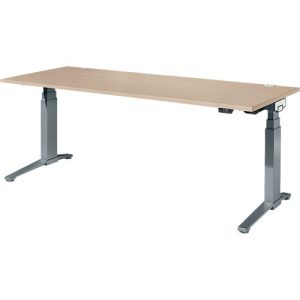 Schäfer Shop Genius Schreibtisch ERGOSTYLE S, Rechteck, elektrisch höhenverstellbar, zweistufig, C-Fuß, B 2000 x T 800 x H 635-1305 mm, inkl. Memory Master, Eiche/anthrazit Schäfer Shop Genius Schreibtisch ERGOSTYLE S, Rechteck, elektrisch höhenverstellbar, zweistufig, C-Fuß, B 2000 x T 800 x H 635-1305 mm, inkl. Memory Master, Eiche/anthrazit