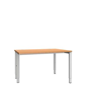 Schäfer Shop Genius Schreibtisch MODENA FLEX, 4-Fuß-Rechteckrohr, einseitig, B 1200 mm, Buche Schäfer Shop Genius Schreibtisch MODENA FLEX, 4-Fuß-Rechteckrohr, einseitig, B 1200 mm, Buche