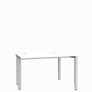 Schäfer Shop Genius Schreibtisch MODENA FLEX, 4-Fuß-Rechteckrohr, einseitig, B 1200 mm, weiß Schäfer Shop Genius Schreibtisch MODENA FLEX, 4-Fuß-Rechteckrohr, einseitig, B 1200 mm, weiß