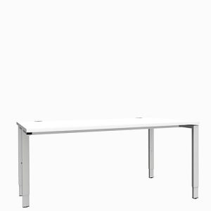 Schäfer Shop Genius Schreibtisch MODENA FLEX, 4-Fuß-Rechteckrohr, einseitig, B 1600 mm, weiß Schäfer Shop Genius Schreibtisch MODENA FLEX, 4-Fuß-Rechteckrohr, einseitig, B 1600 mm, weiß