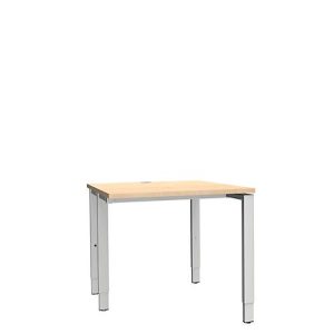 Schäfer Shop Genius Schreibtisch MODENA FLEX, 4-Fuß-Rechteckrohr, einseitig, B 800 mm, Ahorn Schäfer Shop Genius Schreibtisch MODENA FLEX, 4-Fuß-Rechteckrohr, einseitig, B 800 mm, Ahorn