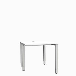 Schäfer Shop Genius Schreibtisch MODENA FLEX, 4-Fuß-Rechteckrohr, einseitig, B 800 mm, weiß Schäfer Shop Genius Schreibtisch MODENA FLEX, 4-Fuß-Rechteckrohr, einseitig, B 800 mm, weiß