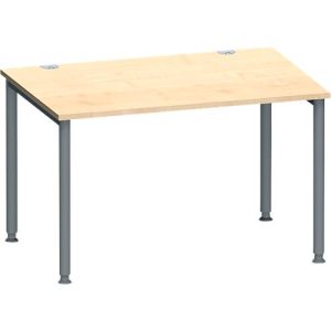 Schäfer Shop Genius Schreibtisch MODENA FLEX, 4-Fuß-Rundrohr, B 1200 x T 800 mm, Ahorn/anthrazit Schäfer Shop Genius Schreibtisch MODENA FLEX, 4-Fuß-Rundrohr, B 1200 x T 800 mm, Ahorn/anthrazit