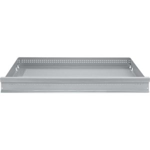 Schäfer Shop Genius Schublade FS, Stahl, B 993 x T 492 x H 100 mm, Weißalu, bis 60 kg Schäfer Shop Genius Schublade FS, Stahl, B 993 x T 492 x H 100 mm, Weißalu, bis 60 kg
