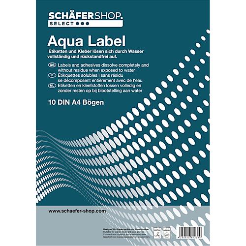 Schäfer Shop Genius Wasserlösliche Etiketten 48,3 x 16,5 mm
