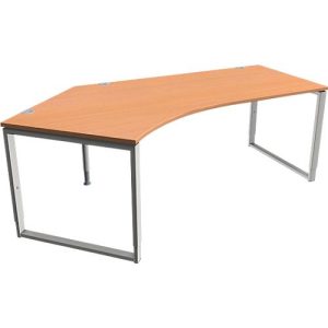 Schäfer Shop Genius Winkelschreibtisch MODENA FLEX, 135°, Bügelfuß, Ansatz links, B, B 2165 mm, Buche-Dekor Schäfer Shop Genius Winkelschreibtisch MODENA FLEX, 135°, Bügelfuß, Ansatz links, B, B 2165 mm, Buche-Dekor