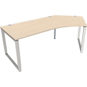 Schäfer Shop Genius Winkelschreibtisch MODENA FLEX, 135°, Bügelfuß, Ansatz rechts, B, B 2165 mm, Ahorn-Dekor Schäfer Shop Genius Winkelschreibtisch MODENA FLEX, 135°, Bügelfuß, Ansatz rechts, B, B 2165 mm, Ahorn-Dekor