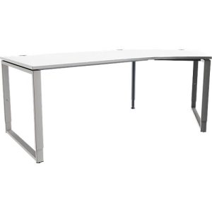 Schäfer Shop Genius Winkelschreibtisch MODENA FLEX, 135°, Bügelfuß, Ansatz rechts, B, B 2165 mm, weiß Schäfer Shop Genius Winkelschreibtisch MODENA FLEX, 135°, Bügelfuß, Ansatz rechts, B, B 2165 mm, weiß
