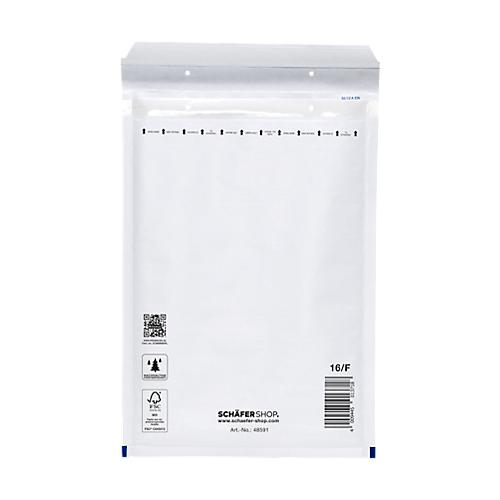Schäfer Shop Pure Luftpolstertasche, weiß, 10 St., 220x340 mm/240x350 mm