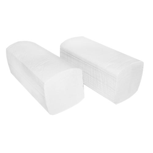 Schäfer Shop Pure Papierhandtücher Zick-Zack-Falzung, 1-lagig, L 250 x B 230 mm, reißfest, 5000 Blatt, weiß