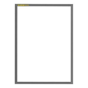 Schäfer Shop Pure SSI Magnetrahmen Standard, DIN A4 Hochformat, 5 Stück, grau Schäfer Shop Pure SSI Magnetrahmen Standard, DIN A4 Hochformat, 5 Stück, grau