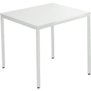Schäfer Shop Pure Stahlrohrtisch, Rechteck, Quadratrohrfuß, B 1200 x T 700 x H 720 mm, lichtgrau/lichtgrau Schäfer Shop Pure Stahlrohrtisch, Rechteck, Quadratrohrfuß, B 1200 x T 700 x H 720 mm, lichtgrau/lichtgrau