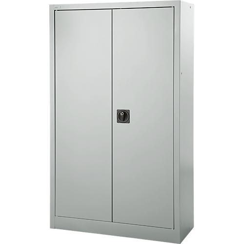 Schäfer Shop Select Aktenschrank, abschließbar, Höhe 1585 mm, Breite 950 mm, lichtgrau RAL 7035