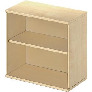 Schäfer Shop Select Ansatz-/Aufsatz-Regal LOGIN, 2 Ordnerhöhen, B 800 x T 420 x H 726 mm, Ahorn Dekor Schäfer Shop Select Ansatz-/Aufsatz-Regal LOGIN, 2 Ordnerhöhen, B 800 x T 420 x H 726 mm, Ahorn Dekor