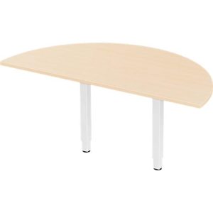 Schäfer Shop Select Ansatztisch PLANOVA ERGOSTYLE, 1/2 Kreis, Ahorn-Dekor/weiß Schäfer Shop Select Ansatztisch PLANOVA ERGOSTYLE, 1/2 Kreis, Ahorn-Dekor/weiß