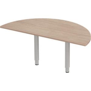 Schäfer Shop Select Ansatztisch PLANOVA ERGOSTYLE, 1/2 Kreis, Eiche-Dekor/weißalu Schäfer Shop Select Ansatztisch PLANOVA ERGOSTYLE, 1/2 Kreis, Eiche-Dekor/weißalu