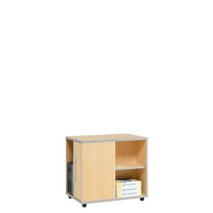 Schäfer Shop Select Anstellcontainer Moxxo IQ, PC-Towerfach, 1 Tür, 2 seitliche Fächer, B 551 x T 800 x H 720 mm, Ahorn-Dekor Schäfer Shop Select Anstellcontainer Moxxo IQ, PC-Towerfach, 1 Tür, 2 seitliche Fächer, B 551 x T 800 x H 720 mm, Ahorn-Dekor