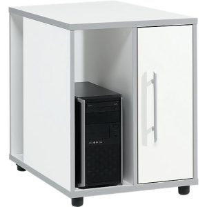 Schäfer Shop Select Anstellcontainer Moxxo IQ, PC-Towerfach, 1 Tür, 2 seitliche Fächer, B 551 x T 800 x H 720 mm, weiß Schäfer Shop Select Anstellcontainer Moxxo IQ, PC-Towerfach, 1 Tür, 2 seitliche Fächer, B 551 x T 800 x H 720 mm, weiß