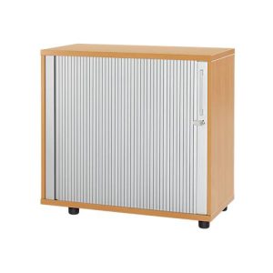Schäfer Shop Select Anstellquerrollladenschrank, aus Holz, 1 Fachboden, B 800 mm x T 421 x H 750 mm, Buche Schäfer Shop Select Anstellquerrollladenschrank, aus Holz, 1 Fachboden, B 800 mm x T 421 x H 750 mm, Buche