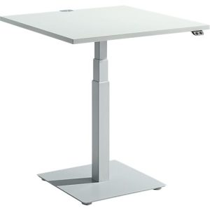 Schäfer Shop Select Beistelltisch FLEXXAS, elektrisch höhenverstellbar, ergonomisch, B 800 mm, lichtgrau Schäfer Shop Select Beistelltisch FLEXXAS, elektrisch höhenverstellbar, ergonomisch, B 800 mm, lichtgrau