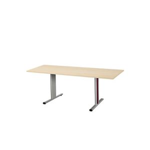 Schäfer Shop Select Besprechungstisch Planova Basic, Rechteck, T-Fuß, B 1800 x T 800 x H 717 mm, Ahorn/weißaluminium RAL 9006 Schäfer Shop Select Besprechungstisch Planova Basic, Rechteck, T-Fuß, B 1800 x T 800 x H 717 mm, Ahorn/weißaluminium RAL 9006