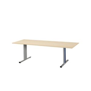Schäfer Shop Select Besprechungstisch Planova Basic, Rechteck, T-Fuß, B 2000 x T 800 x H 717 mm, Ahorn/weißaluminium RAL 9006 Schäfer Shop Select Besprechungstisch Planova Basic, Rechteck, T-Fuß, B 2000 x T 800 x H 717 mm, Ahorn/weißaluminium RAL 9006