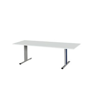 Schäfer Shop Select Besprechungstisch Planova Basic, Rechteck, T-Fuß, B 2000 x T 800 x H 717 mm, lichtgrau/weißaluminium RAL 9006 Schäfer Shop Select Besprechungstisch Planova Basic, Rechteck, T-Fuß, B 2000 x T 800 x H 717 mm, lichtgrau/weißaluminium RAL 9006