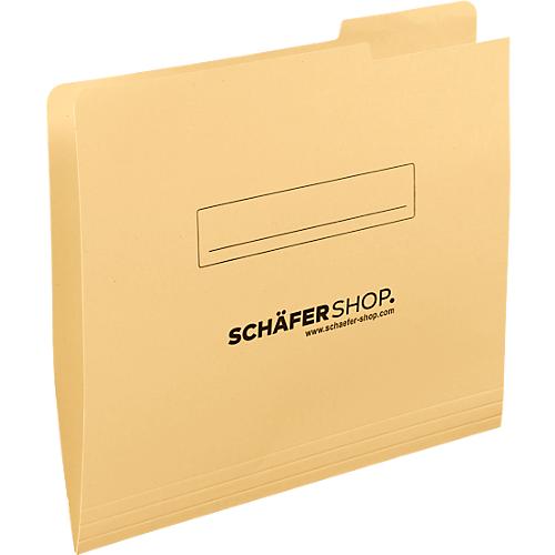 Schäfer Shop Select Einschiebmappe, DIN A4, Karton, Tab rechts