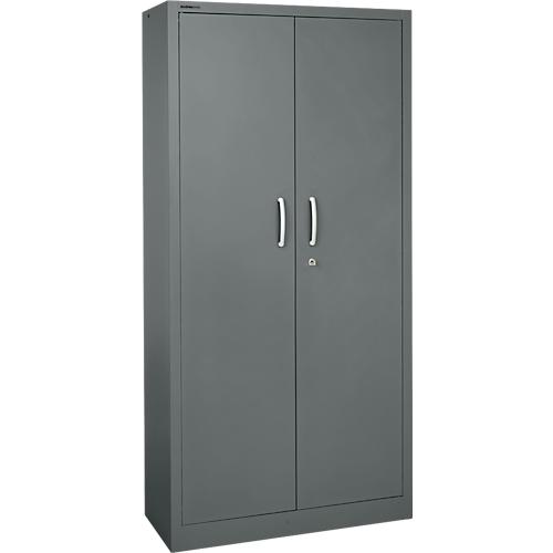 Schäfer Shop Select Flügeltürenschrank MS iCOLOUR, Stahl, 5 Ordnerhöhen, B 950 mm, graphit RAL 7024
