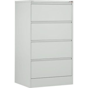 Schäfer Shop Select Hängeregisterschrank B 780 x T 580 x H 1350 mm, Stahlblech lichtgrau, 4 Schubfächer zweibahnig + 50 DIN A4 Hängemappen, blau Schäfer Shop Select Hängeregisterschrank B 780 x T 580 x H 1350 mm, Stahlblech lichtgrau, 4 Schubfächer zweibahnig + 50 DIN A4 Hängemappen, blau